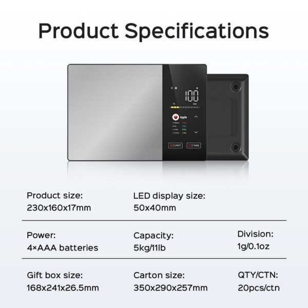 smart kitchen scale